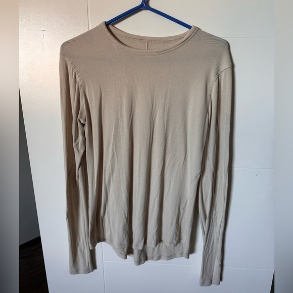 Lululemon Hold Tight Long Sleeve Bone - Picture 2 of 3